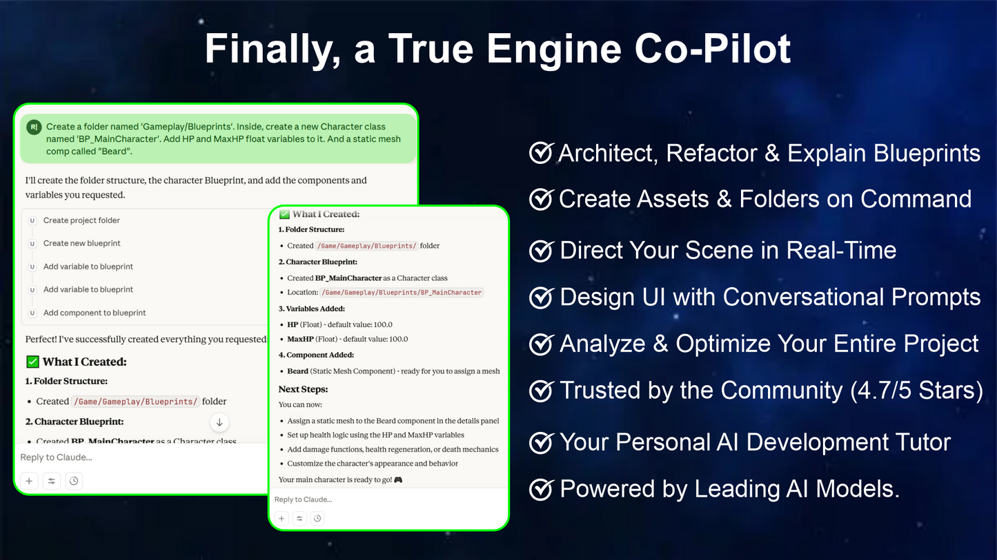 Ultimate Blueprint Generator - The AI Co-Pilot for Unreal Engine